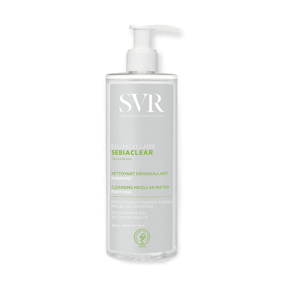 Очищувальна міцелярна вода для обличчя SVR Sebiaclear Purifying Cleansing Water, 400 мл