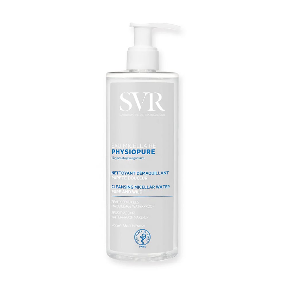 Очищувальна міцелярна вода SVR Physiopure Cleansing Micellar Water, 400 мл